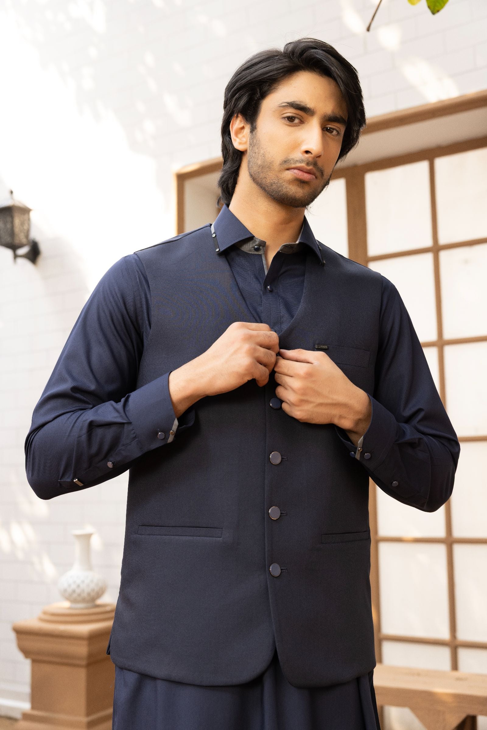 W/C Solid Navy Lacuna S-M-S-IST-5020 - Image 2