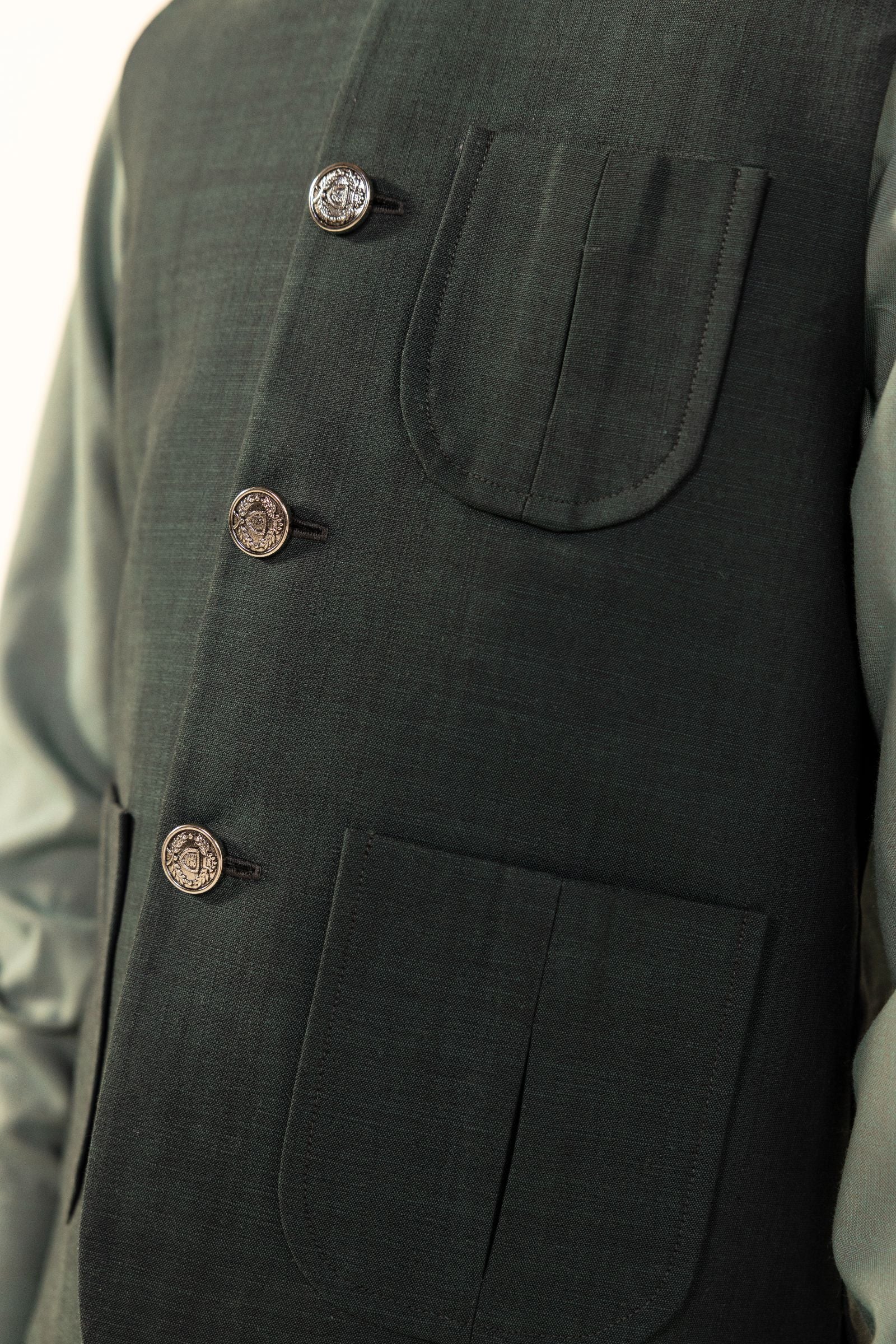 3 Pc Forest Green Nova-KR-K-6-IST-3058 - Image 2