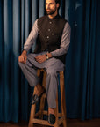 Waistcoat - SRM -BLK -01
