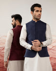 WAISTCOAT-JACQUARD-NAVY-IST-109