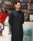 2PC STITCHED-SUPREME DARK GREY IST-141