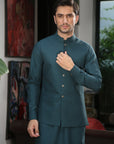 WAISTCOAT-PARAMOUNT BOTTLE GREEN IST-150