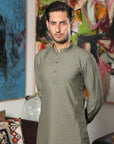 2PC STITCHED-PARAMOUNT FOREST GREEN IST-143