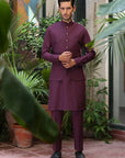 WAISTCOAT-EMPIRE PLUM IST-153