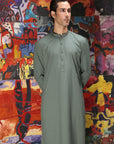 2PC STITCHED-EMPIRE SAGE IST-144
