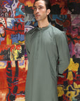 2PC STITCHED-EMPIRE SAGE IST-144