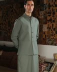 WAISTCOAT-EMPIRE SAGE IST-154