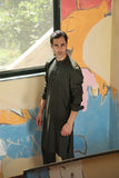 2PC STITCHED-MARKHOR FOREST GREEN IST-48