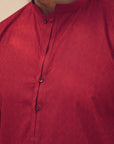 1PC STITCHED MAHROON KURTA IST-78