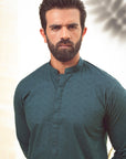 1PC STITCHED GREEN KURTA IST-84
