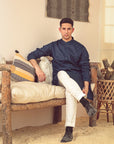 1PC STITCHED NAVY KURTA IST-68