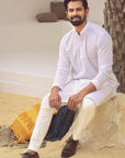 1PC STITCHED WHITE KURTA IST-70