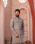 3PC STITCHED-EMIR MID GREY IST-07