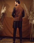 WAISTCOAT-KHADDAR MULTI COLOR IST-62