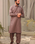 2PC STITCHED-JASHN PLUM IST-01