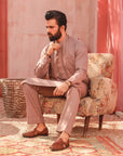 2PC STITCHED-KARVAAN BISCUIT IST-03