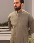 3PC STITCHED-VINTAGE FOREST GREEN IST-02