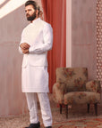 3PC STITCHED-WASF WHITE IST-04