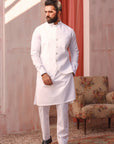 3PC STITCHED-WASF WHITE IST-04