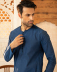 2PC STITCHED-BLUE SUIT IST-27