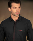 2PC STITCHED-EMIR BLACK IST-07